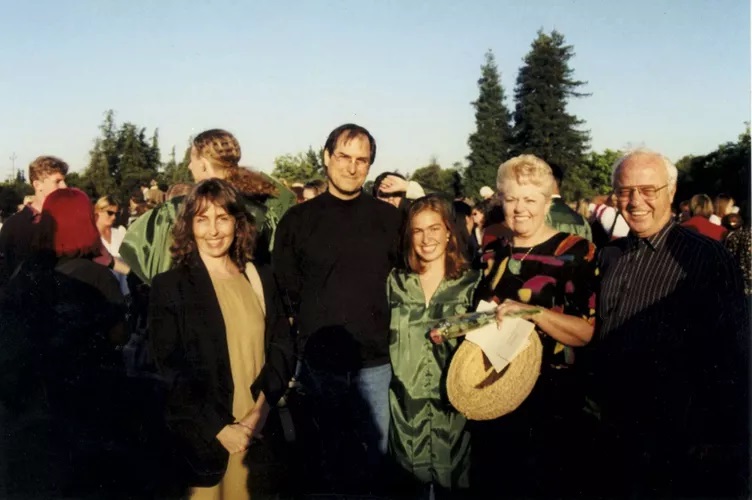 1996年のスティーブとリサとリサの母親と