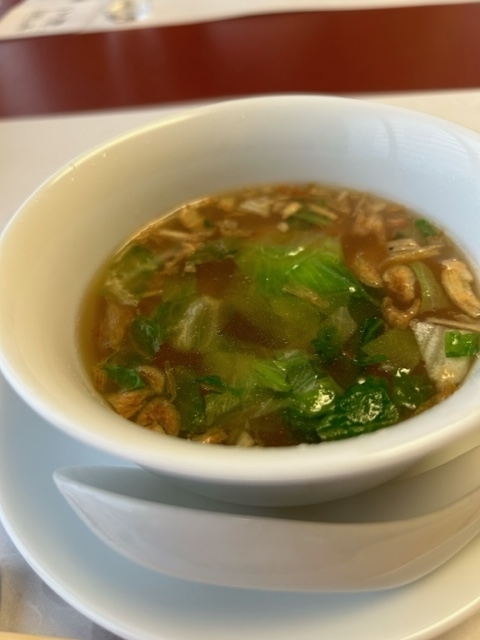 レタス蟹のスープ