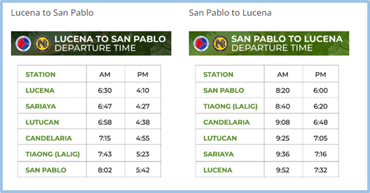 Train to Lucena 1