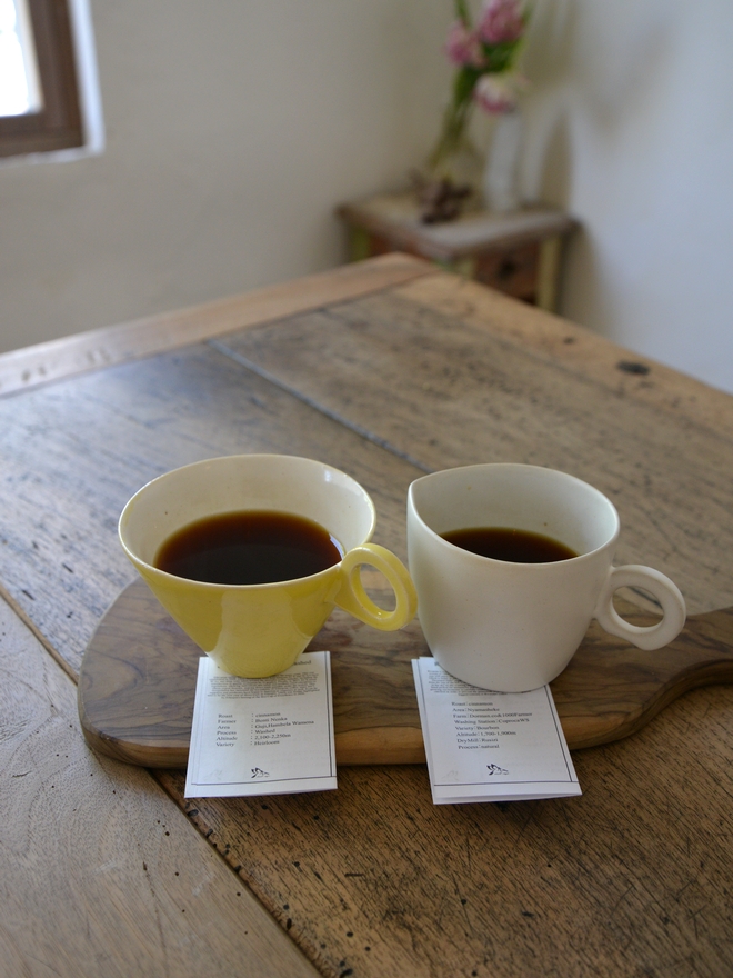 岡崎のカフェ ワッツコーヒー コーヒー2種