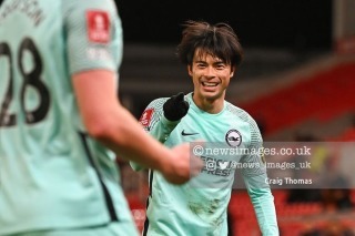Stoke City 0 - [1] Brighton - Evan Ferguson Mitoma assists