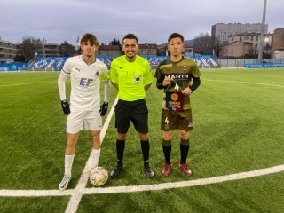 The OM U16s lost in a friendly 7-1 against the FC Kokoku FCG Academy U18s