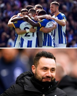Brighton have secured their biggest ever win in Premier League history after thrashing Wolves 6-0 at the Amex (1)