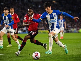 Mitoma vs Wan-Bissaka Brighton [1] - 0 Manchester United