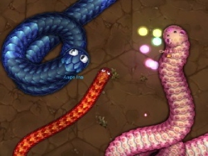 ヘビを成長させるマルチプレイアクション【LittleBigSnake.io】