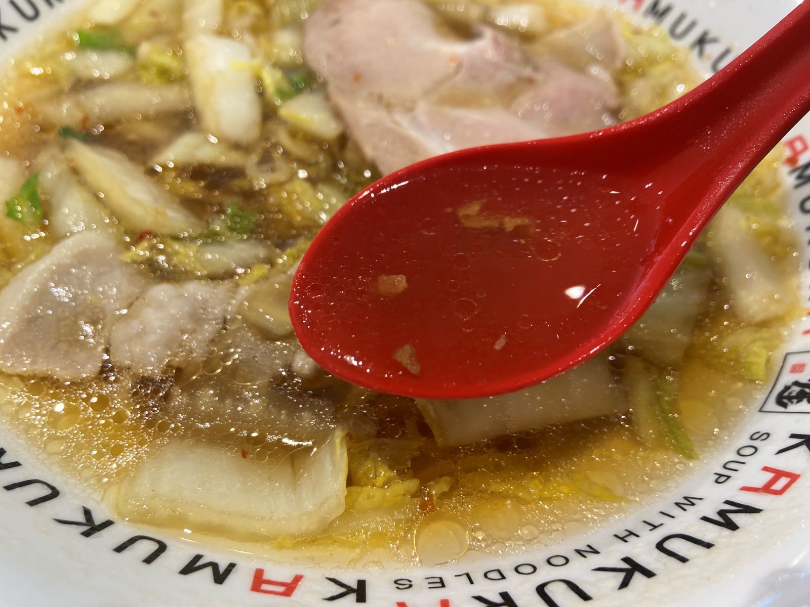 神座　宝塚SA店　そぼろ丼セット　おいしいラーメン　スープ
