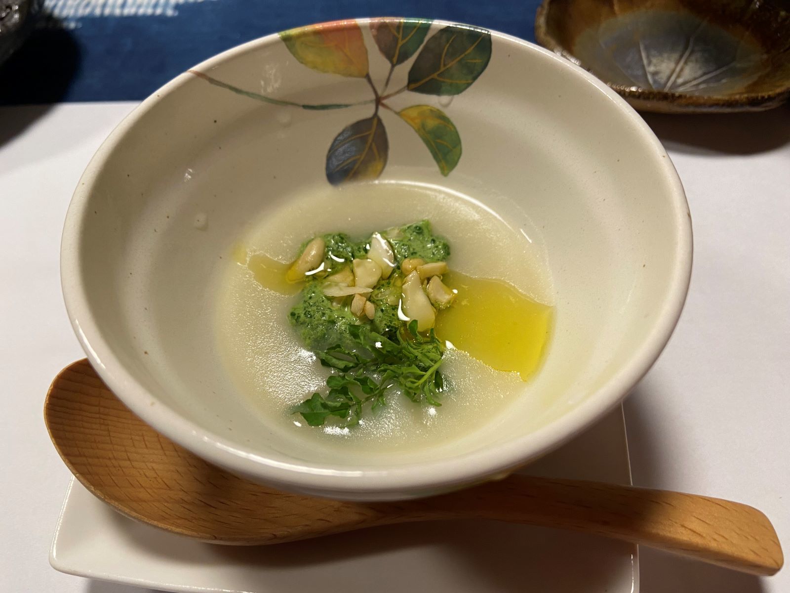 和楽　花コース　大地の恵みスープ　ジャガイモのスープ