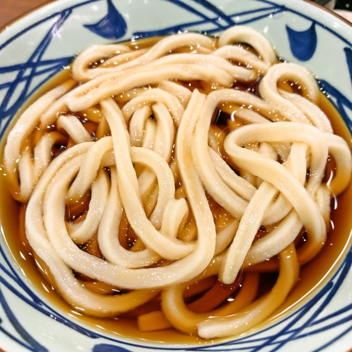 丸亀製麺＠上野（ぶっかけうどん＆大根おろし）_麺
